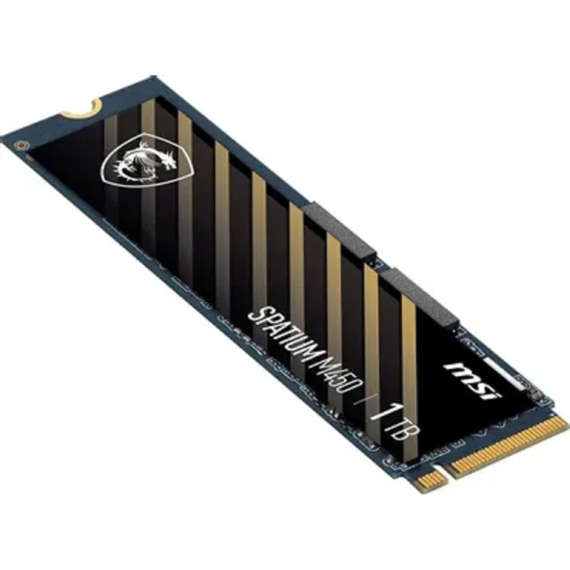 Фото  Твердотельный накопитель SSD MSI M.2 2280 1TB SPATIUM M450 Client  S78-440L0M0-P83, PCIe Gen4x4 with NVMe,  3D TLC, R/ W 3400/ 2500