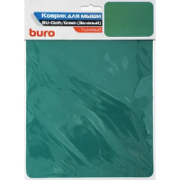 Фото  Коврик для мыши BURO BU-CLOTH/green зелёный [539382]
