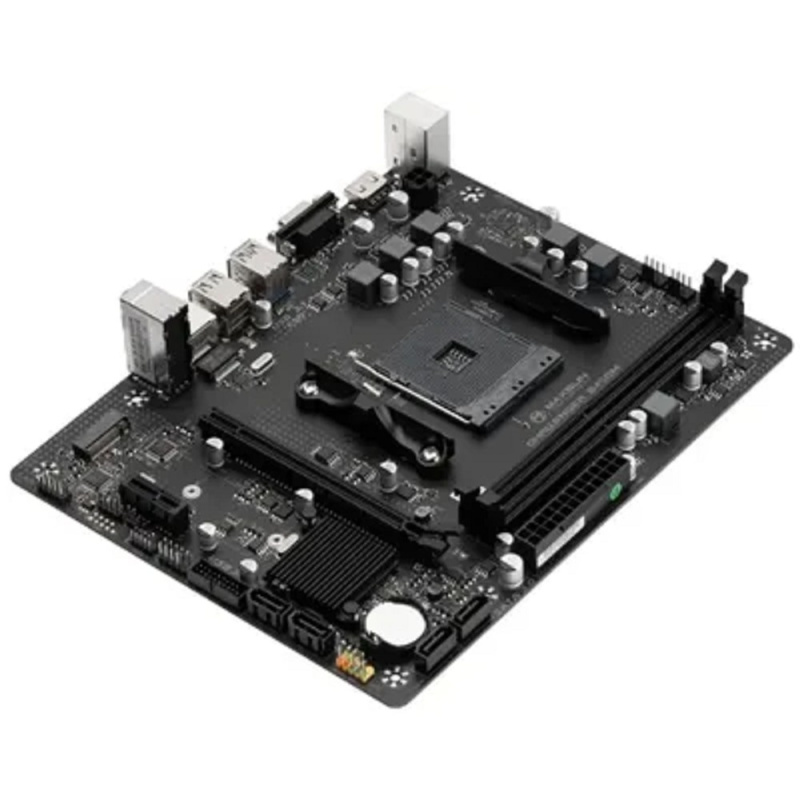 Фото  MAXSUN MS-Challenger B450M (Socket  AM4, mATX, 2*DDR4, VGA/HDMI, 4*SATA3, 1*M.2, 1*PCIEx16/1*PCIEx1, 2*USB2.0, 2*USB 3.2 Gen1, LAN 1*1G, RTL)