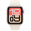 Фото  Apple Watch SE 3 40mm Starlight Aluminium Case with Starlight Sport Band - S/M (MEH34LW/A)