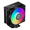Кулер для процессора/ PCCooler RT500  Digital ARGB BK (240W, 4-pin PWM, LED temp., 152mm, Al/Cu, 5x6mm, ARGB, 1x120mm, 73.32CFM, 34.9dBA, 2200RPM, S: 