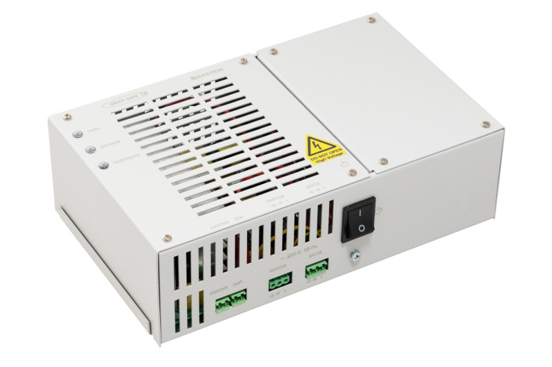 Фото  БАСТИОН SKAT-UPS 500/300-DIN-IN  Источник бесперебойного питания, Вх. напр. 185-250Вт, отсек под 1 АКБ 7Ач, внутр. меандр стабилизация напряжения (451