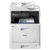 Фото  Brother DCP-L8410CDW МФУ, A4, цветной лазерный,  31стр/мин, 512Мб, дуплекс, ADF50, GigaLAN, WiFi, USB (старт.картриджи 3000/1800стр)(DCPL8410CDWR1)