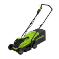 Фото  Greenworks GD24LM33 Газонокосилка аккумуляторная , 24V, 33 см, бесщеточная, без АКБ и ЗУ [2516107]