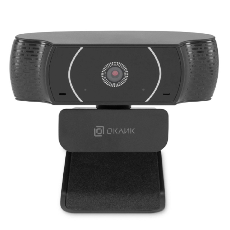 Фото  Оклик OK-C016HD черный 1Mpix (1280x720) USB2.0 с микрофоном