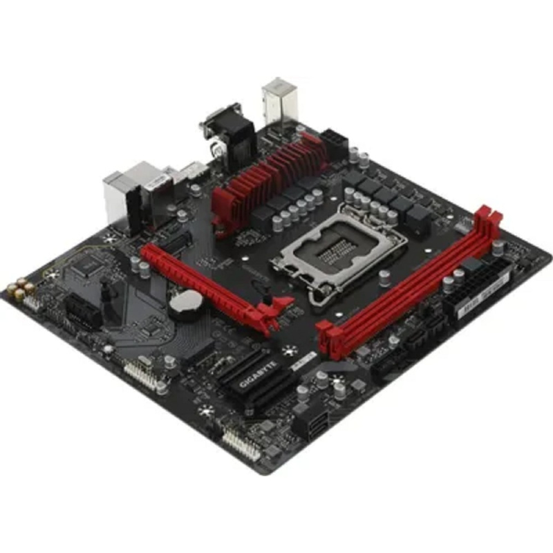 Фото  Gigabyte B760M GAMING DDR4 {Soc-1700 Intel B760 2xDDR4 mATX AC`97 8ch(7.1) 2.5Gg RAID+VGA+HDMI+DP }