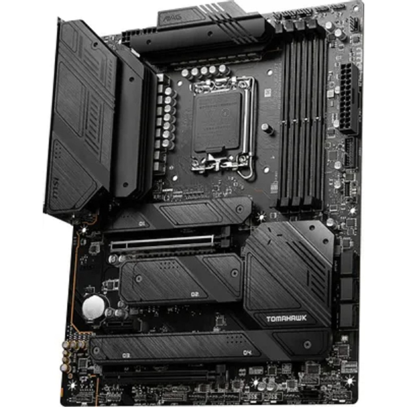 Фото  MSI MAG Z790 TOMAHAWK WIFI RTL {LGA1700, 4xDDR5, 7xSATA3 RAID 4M.2 HDMI DP ATX}