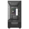 Фото  Powercase Корпус Vision Micro M2 ARGB, Tempered Glass, 3x 120mm ARGB PWM Fan, чёрный, mATX  (CVMBM2-A3)