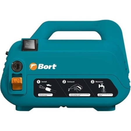 Bort BHR-1600-COMPACT Мойка высокого давления [93415742] { 1600 Вт  максимальное давление 120 бар  р