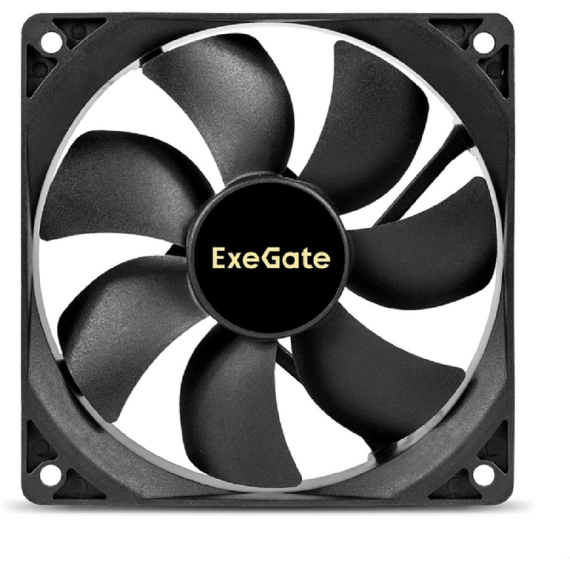 Фото  Exegate EX295210RUS Вентилятор 24В DC ExeGate EX12025S2P-24 (120x120x25 мм, Sleeve bearing (подшипник скольжения), 2pin, 2100RPM, 34.2dBA)