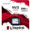 Фото  Kingston SSD NV3, 500GB, M.2(22x30mm), NVMe, PCIe 4.0 x4, 3D TLC, SNV3SM3/500G