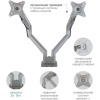 Фото  Arm Media LCD-T36 silver 17"-34" макс.2-1-9 кг настольный поворот и наклон верт.перемещ.