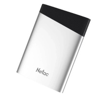 Фото  Netac Portable SSD 120GB Z6S <NT01Z6S-120G-32SL> (USB3.2 type C, up to 520MBs, 87x61x10.5mm, 54g, Al