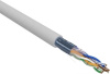 Фото  Rexant (02-0022) Кабель витая пара F/UTP, CAT 5e, ZH нг(А)-HF, 2х2х0,52 мм, 24AWG, INDOOR, SOLID, серый, 305 м PRO