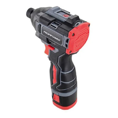 Фото  Аккумуляторный бесщеточный винтоверт PROFIPOWER BL-162(16В,160Нм,Li-ion 2шт,2.0Ач,поясная клипса, бита-магнит, 3 скорости,З/У,в кейсе) [E0211]