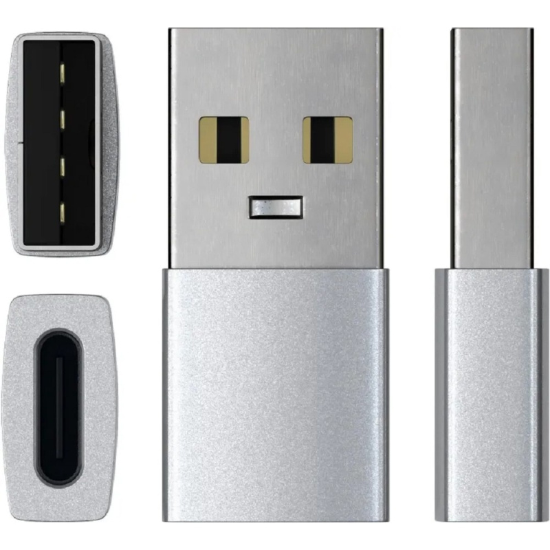 Фото  Satechi USB-A -USB-C Silver (ST-TAUCS)