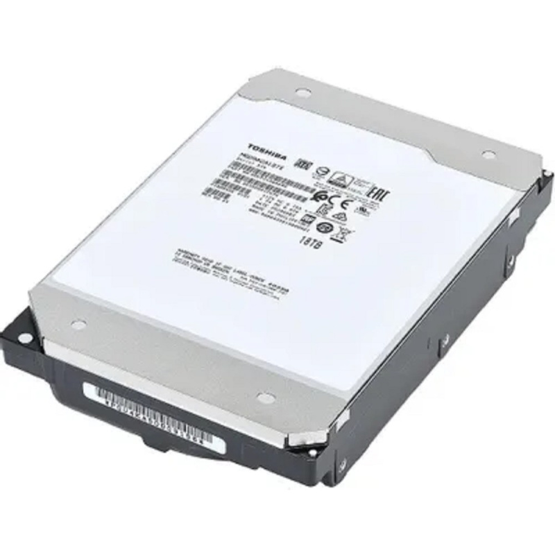 Фото  18TB Toshiba Enterprise Capacity (MG09SCA18TE) SAS, 7200 rpm, 512Mb buffer, 3.5"}