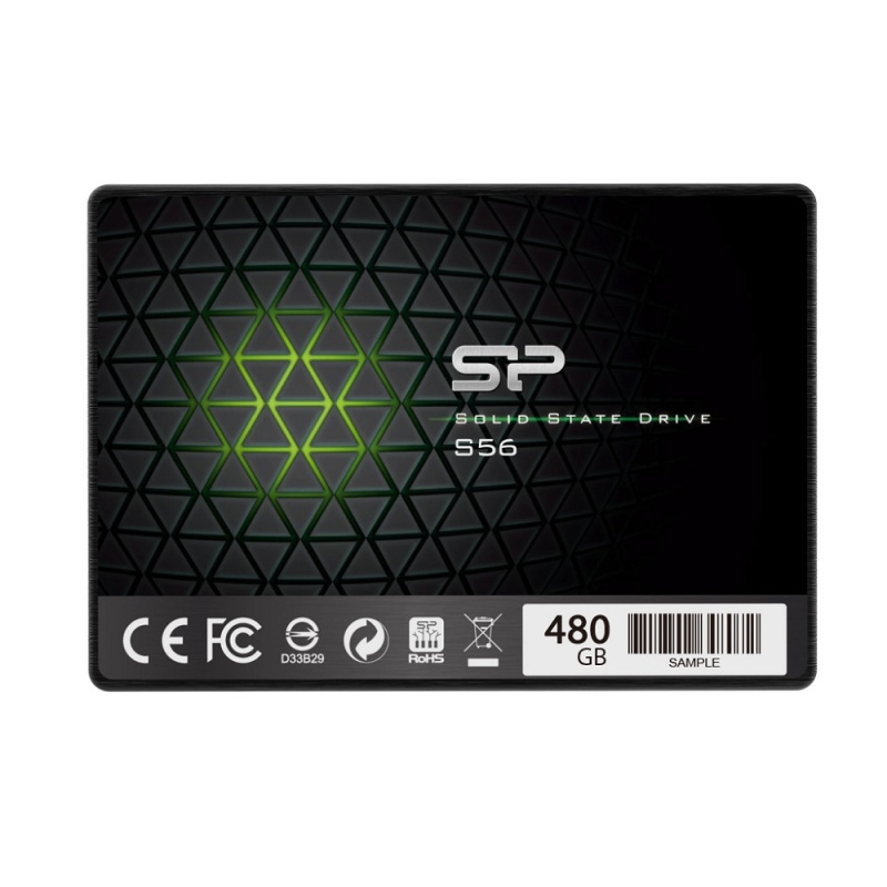 Silicon Power SSD 480Gb S56 SP480GBSS3S56A25 {SATA3.0  7mm}
