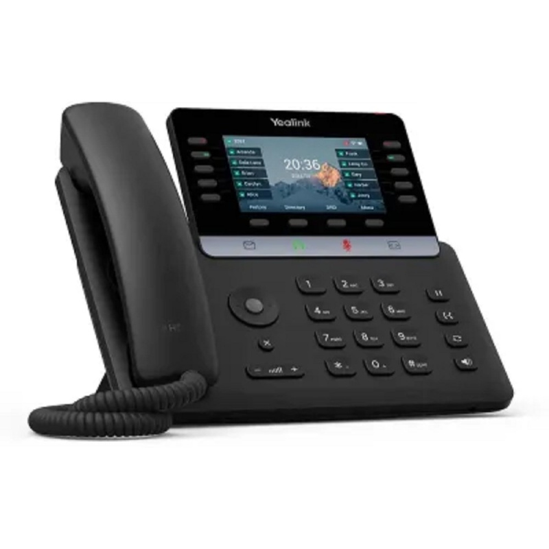 Фото  YEALINK SIP-T74U, 16 аккаунтов, 4,3" цветной экран, порт USB, BLF, PoE, GigE, без БП, шт (repl. SIP-T46U) 