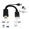 Фото  KS-is KS-501 Адаптер HDMI M + USB Type A M на DisplayPort F