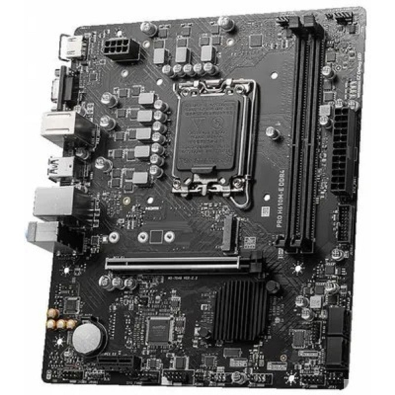 Фото   MSI PRO H610M-E (LGA1700, H610, 2xDDR5, mATX,VGA+HDMI)