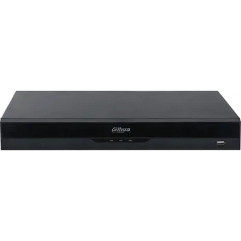 Фото  DAHUA DHI-NVR5208-8P-EI2 8-канальный IP-видеорегистратор c PoE до 448Мбит/с 2 SATA III до 16Тбайт 1 HDMI (8K), 1 VGA; 1 RJ45 1000Мбит/с, 8 RJ45 100Мби