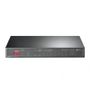 TP-Link TL-SG1210MP Настольный коммутатор с 9 гигабитными портами RJ45 (8 портов PoE+) и комбинированным портом RJ45/SFP