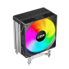 Фото  CBR-CC-3190-RGB-PWM Кулер для процессора, Al+Cu, 3 heat pipes, Socket 775/1366/1155/1156/1150/1151/1200/1700/AM2/АМ2+/АМ3/AM3+/FM1/FM2/AM4/AM5, TDP 19