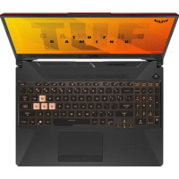 Фото  ASUS TUF Gaming FA506NCQ-HN031 [90NR0QE7-M001A0] Black 15.6" {FHD Ryzen 7 170/16Gb/SSD512Gb/RTX 3050 4Gb/noOS}
