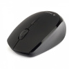 Фото  Gembird MUSW-354 {Мышь беспроводная, черный, бесш.клик, soft touch,3кн.+колесо-кнопка, 2400DPI, 2,4ГГц}