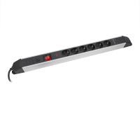 Сетевой фильтр СТАРТ  С/УД-Ф SP 6x1 ZDVT 2USB, черный, серия PROTECT