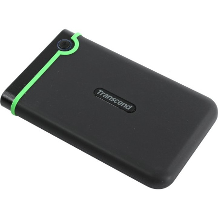 Transcend Portable HDD 2Tb StoreJet TS2TSJ25M3S {USB 3.0  2.5"  black-green}