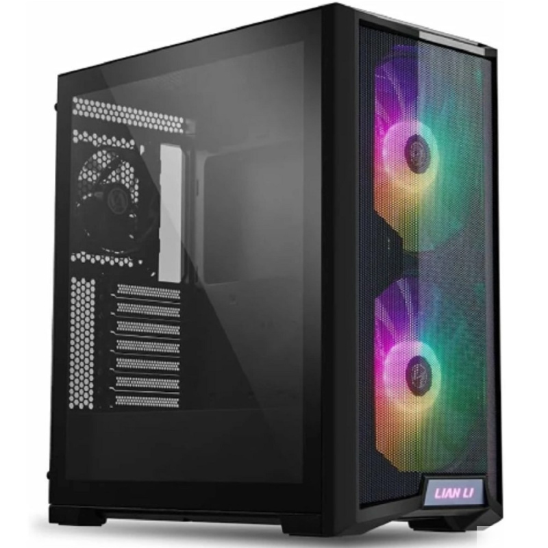 Корпус Lian Li Lancool 215   Black   Mid-Tower  TG   2x 200mm ARGB + 1x 120mm non LED fans inc.   G9
