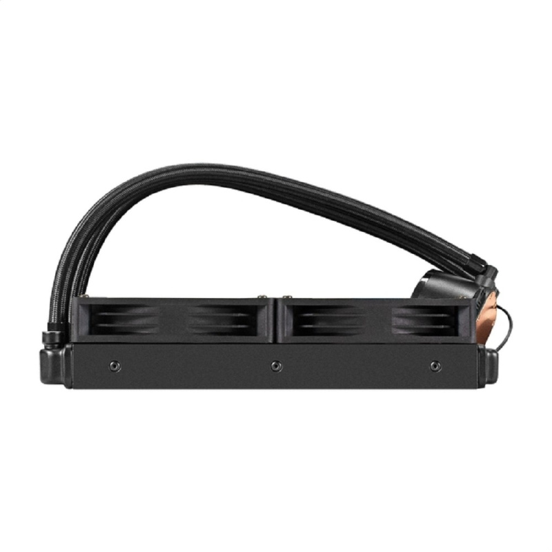 Фото  Exegate EX293458RUS Комплект водяного охлаждения ExeGate BlackWater-240.PWM.ARGB (3 PIN 5V ADDRESSABLE RGB подсветка, LGA2066/2011/1366/1150/1151/1155