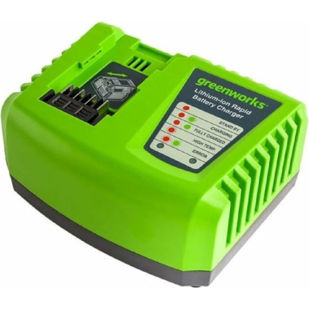 Фото  Greenworks G40UC5 Быстрое зарядное устройство , 40V, 5А [2945107]