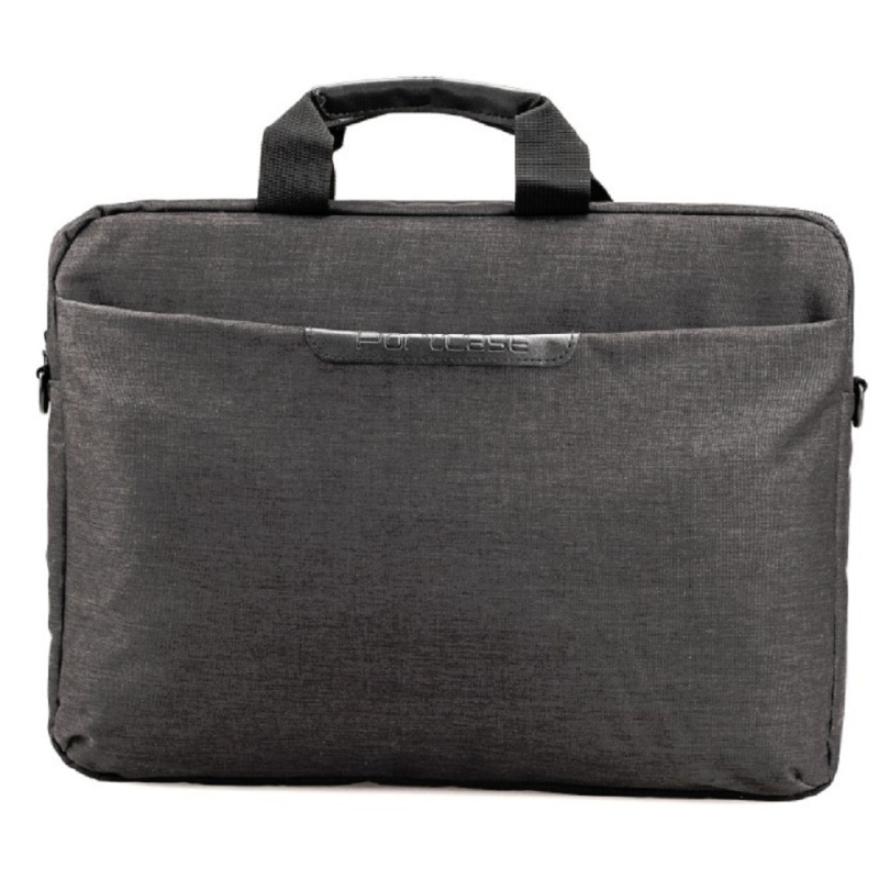 Фото  Сумка PORTCASE KCB-161Black (нейлон, черная до 15,6")