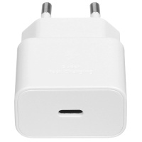 Фото  Сетевое зарядное устройство Samsung EP-T2510,  USB type-C,  USB type-C,  25Вт,  3A,  белый [ep-t2510xwegeu]