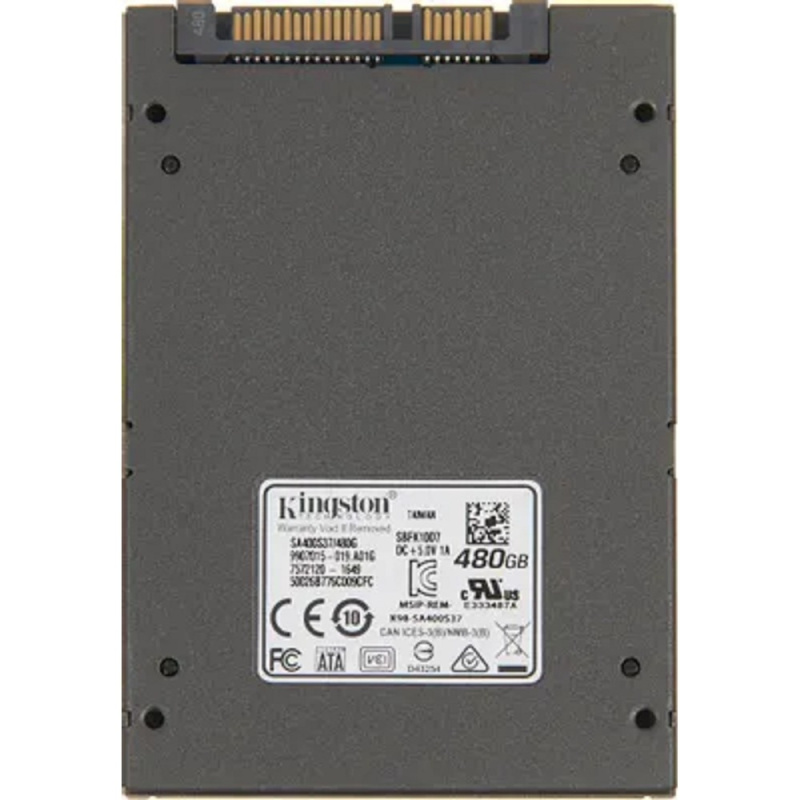 Фото  Kingston SSD 480GB А400 SA400S37/480G(IN) {SATA3.0}