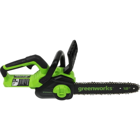 Фото  Greenworks GD24CS30 Цепная пила аккумуляторная, 24V, 30см, бесщеточная, без АКБ и ЗУ [2007007]