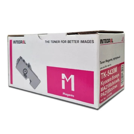 Фото  Тонер-картридж Integral TK-5430M с чипом для Kyocera