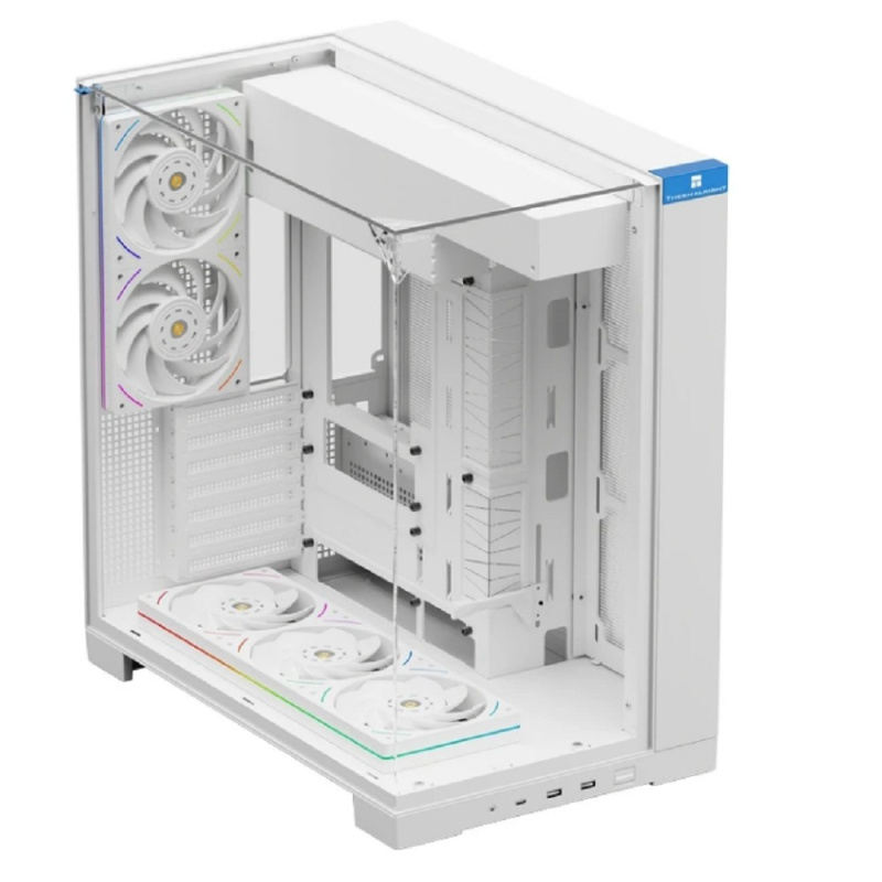 Фото  Thermalright Корпус TR-A70 White FanUB / TG / TL-UB36RW+TL-UB24W PWM Fans / USB TYPE-C / ATX  / TRA70FUBW