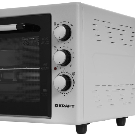 Фото  KRAFT KF-MO 3801 GR Мини-печь, 38 л, серый