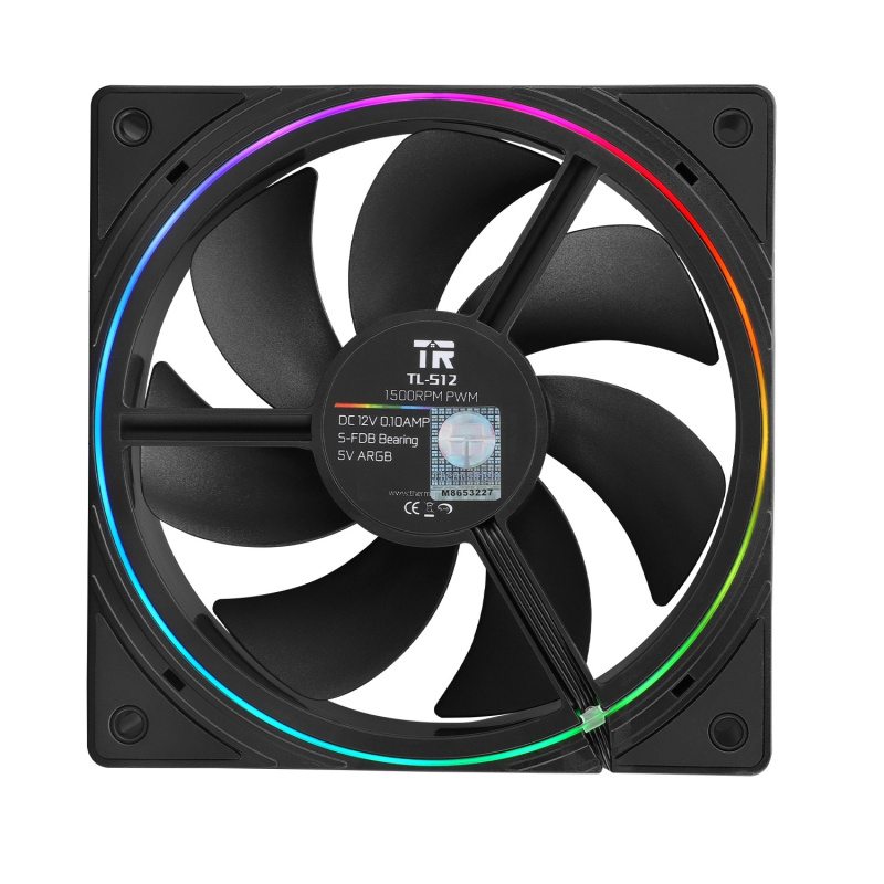 Фото  Thermalright Вентилятор TL-S12 / ARGB / 120mm PWM / TRTLS12