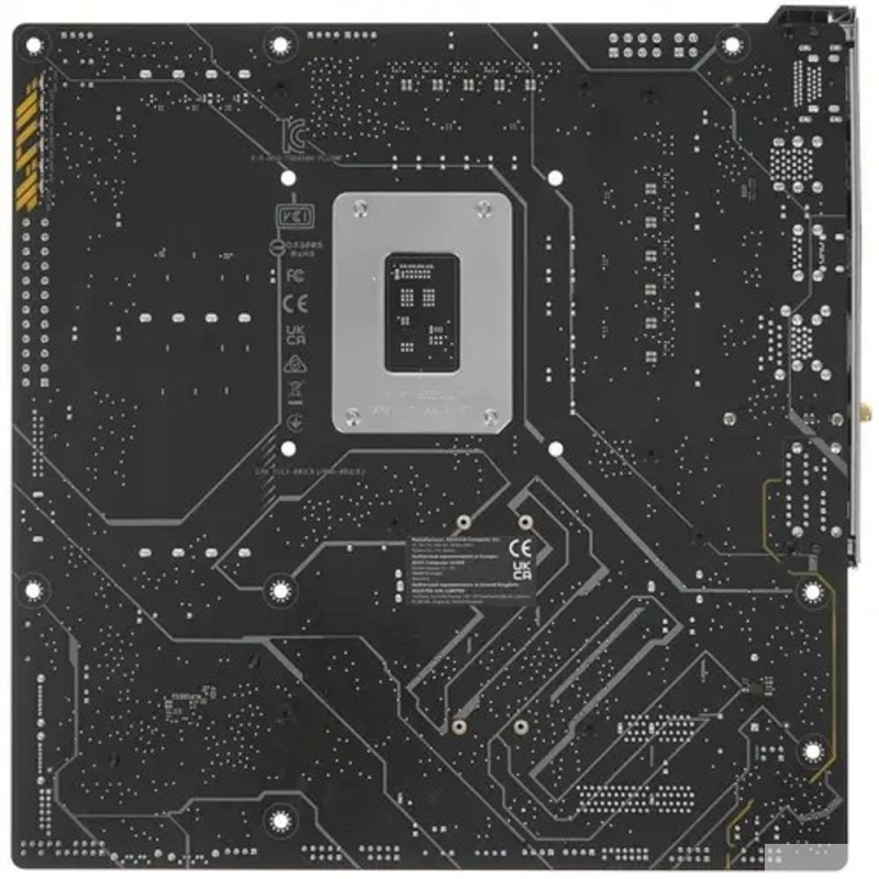 Фото  ASUS TUF GAMING B660M-PLUS WIFI (Socket 1700, mATX, 4xDDR5(128GB), DP/HDMI, 1xPCIe 5.0x16/1xPCIe 3.0x16/1xPCIe 4.0, 1xLAN (2.5GbE), 4xSATA 6Gb/s, 2xM.