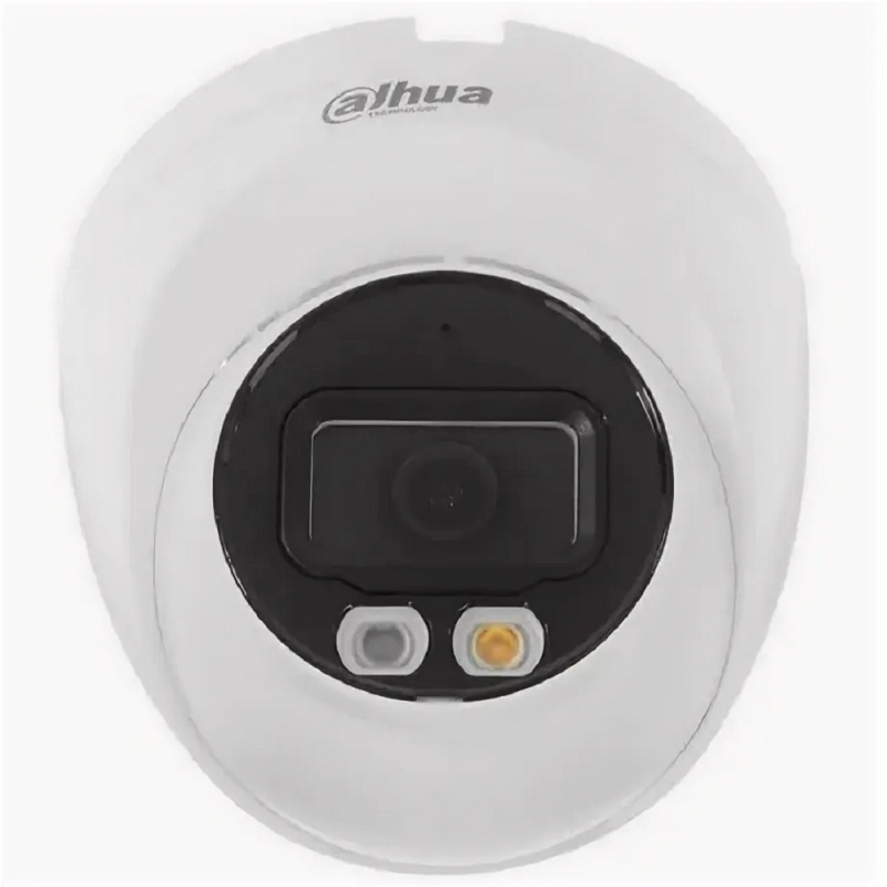 Фото  DAHUA DH-IPC-HDW2249TP-S-PV-0280B Уличная турельная IP-видеокамера SmartDualLight 2Мп, 1/2.8” CMOS, объектив 2.8мм, видеоаналитика, микрофон+динамик, 