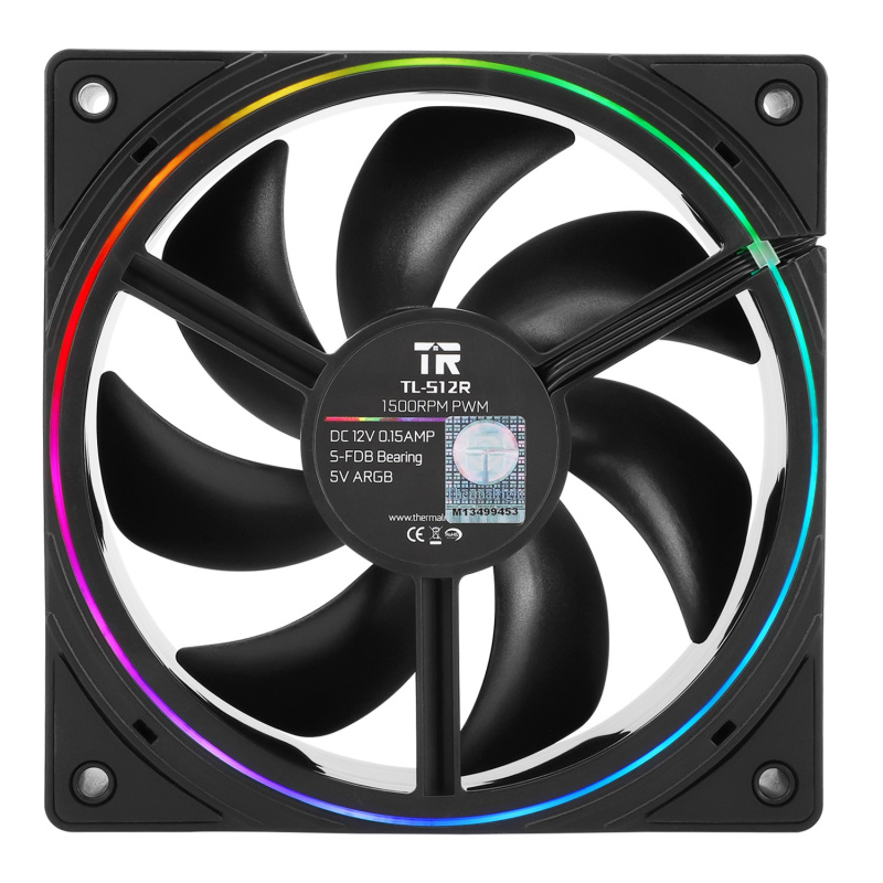 Фото  Thermalright Вентилятор TL-S12R / Reverse / ARGB / 120mm PWM / TRTLS12R