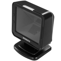Фото  MINDEO MP8610 USB Сканер ШК с подставкой (презентационный, 2D имидж, черный)