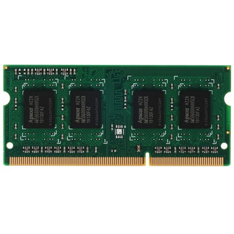 Фото  Apacer DDR3 SODIMM 4GB DS.04G2K.KAM PC3-12800, 1600MHz