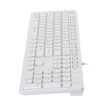 Фото  Клавиатура Oklick 500M белый USB slim Multimedia  [1061586]