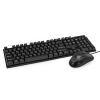 Exegate EX295303RUS Комплект ExeGate Professional Standard Combo MK110-OEM (клавиатура влагозащищенная 104кл. + мышь оптическая 1000dpi, 3 кнопки и ко